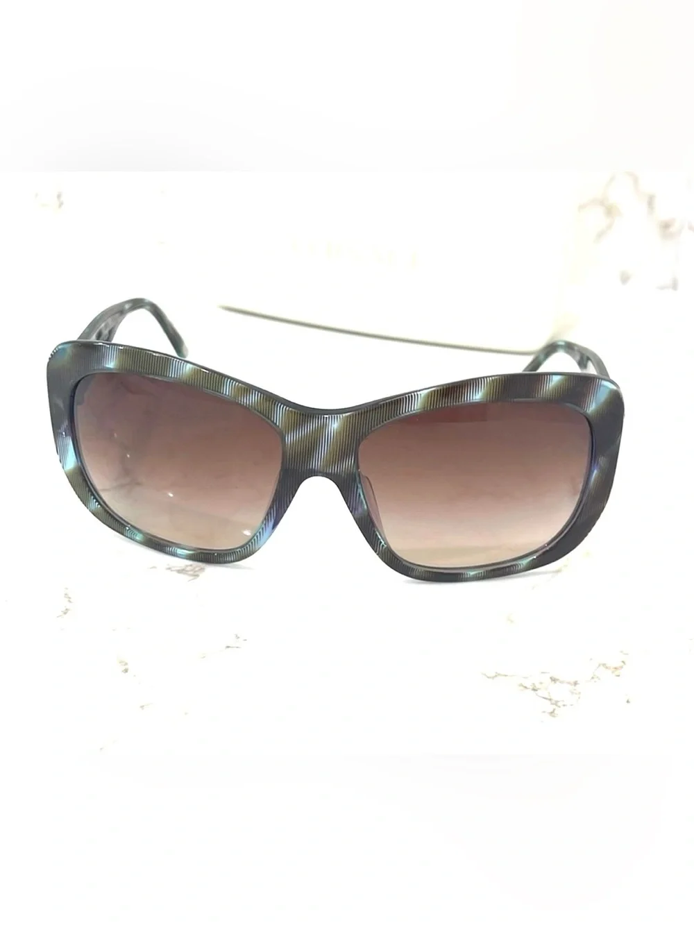 Versace Sunglasses with Case and Box